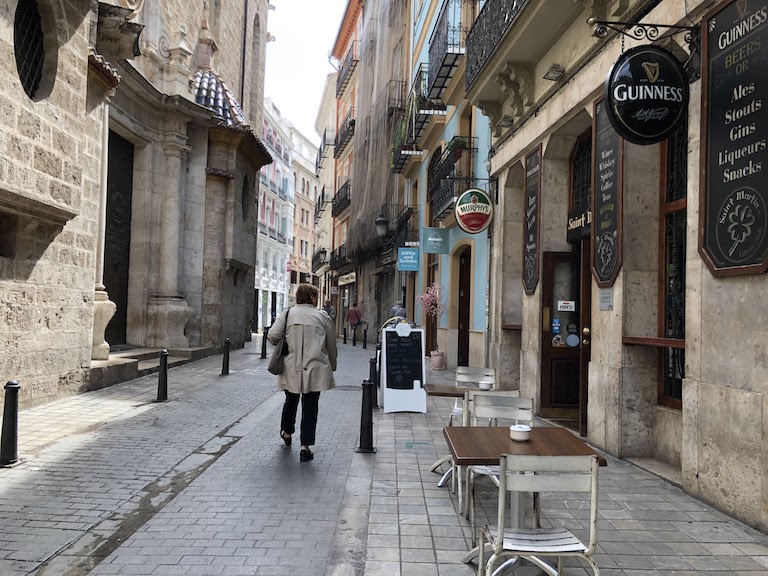 バレンシア旧市街