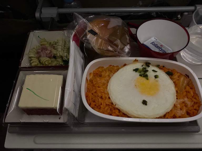 アシアナ航空機内食